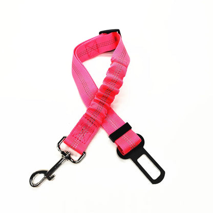 Adjustable Dog Car Seat Belt Harness Leash