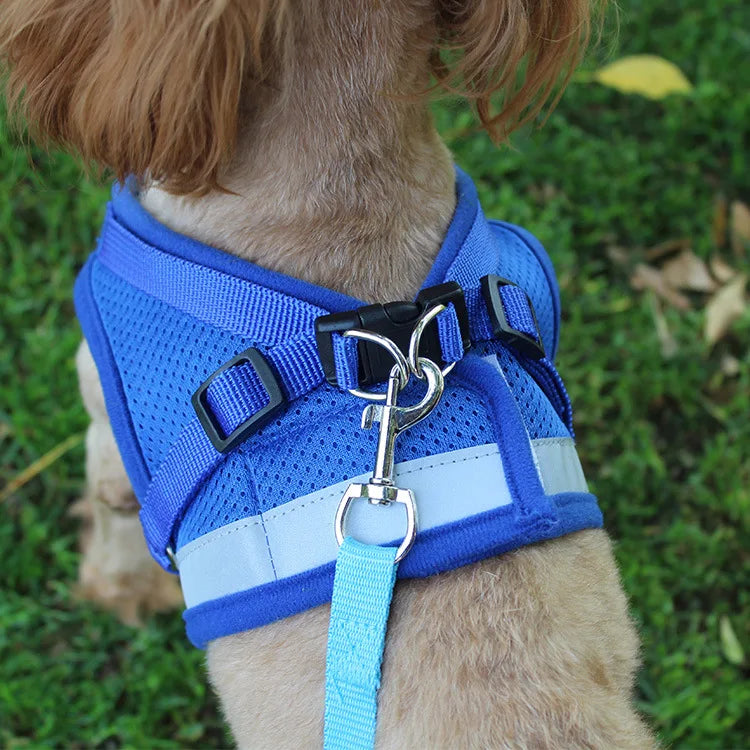 Reflective Cat Harness Breathable Cat Dog Harness