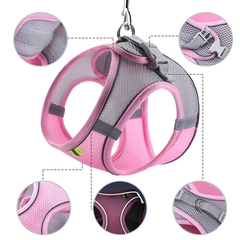 Adjustable Puppy Cat Harness