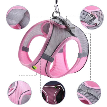 Adjustable Puppy Cat Harness