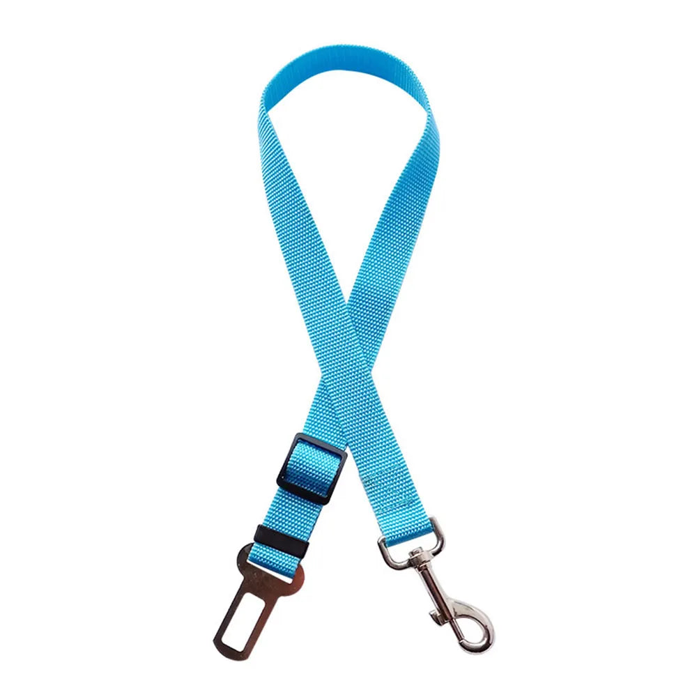 Adjustable Dog Car Seat Belt Harness Leash
