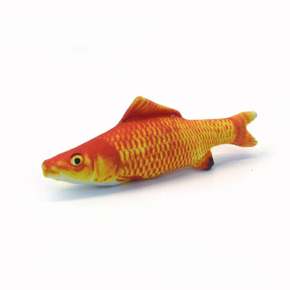 Cat Toy Training Entertainment Fish Plush Stuffed